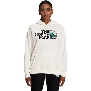 The North Face Half Dome Pullover Hoodie - Garden White